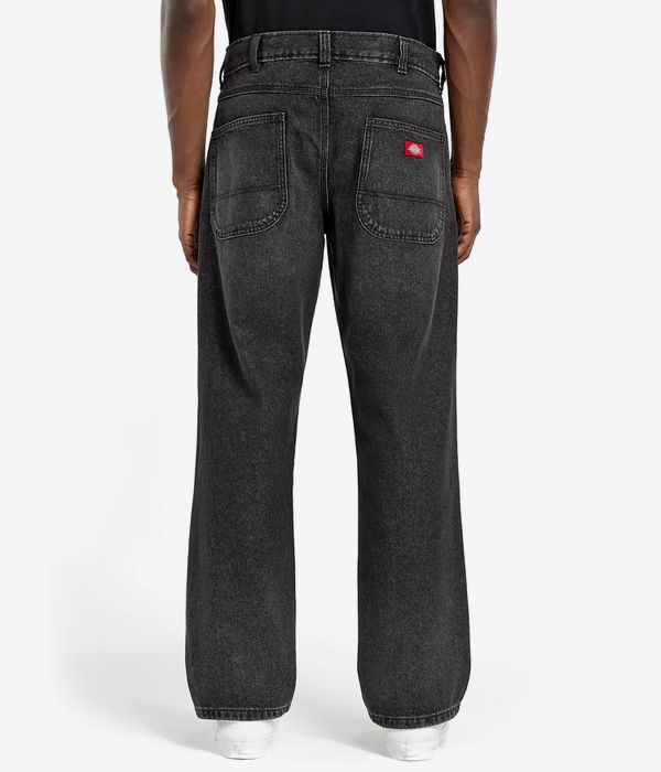 Dickies 954 Relaxed Straight Work Jeans (black wash faded)
