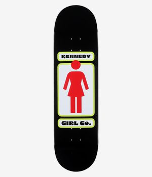 Girl Kennedy Hypno Girl 8.375" Skateboard Deck (black)