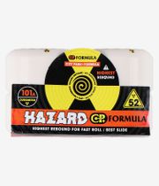 Madness Hazard Sign CP Conical Surelock Wheels (white) 52mm 101A 4 Pack