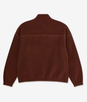 Polar Ivan Half Zip Sweater (wine)