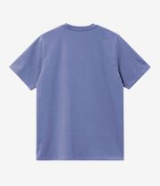 Carhartt WIP American Script Organic T-Shirt (blue iris)