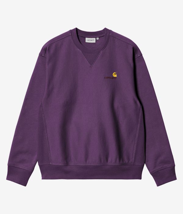Carhartt WIP American Script Felpa (huckleberry)
