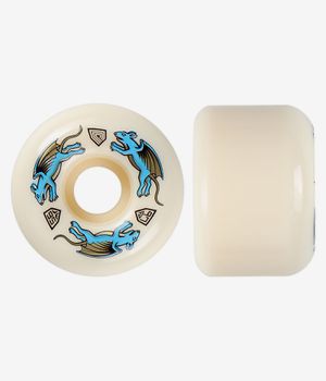 Powell-Peralta Dragons Nano Rat AA2 Asymmetrical Wide Ride Ruote (offwhite) 56 mm 97A pacco da 4