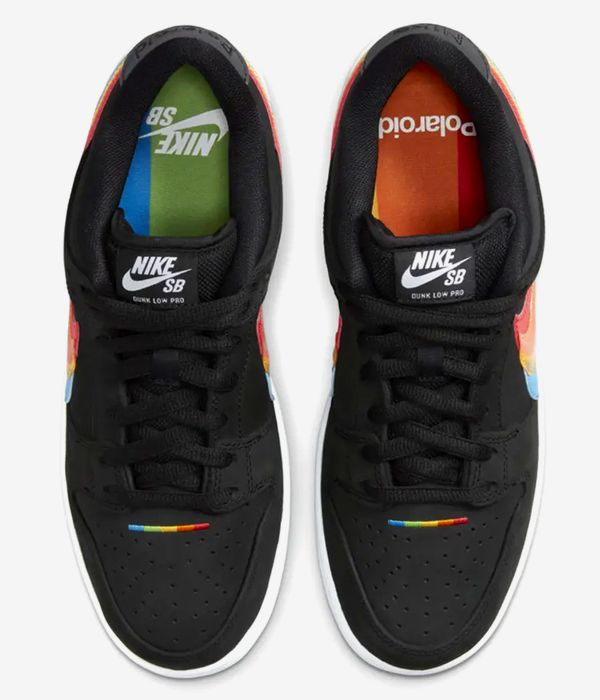 Nike SB x Polaroid Dunk Low Pro Shoes (black black white)