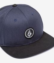 Volcom Quarter Twill Snapback Cap (black)