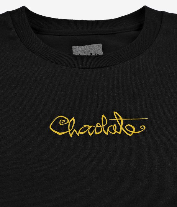 Chocolate OG Script Camiseta (black)