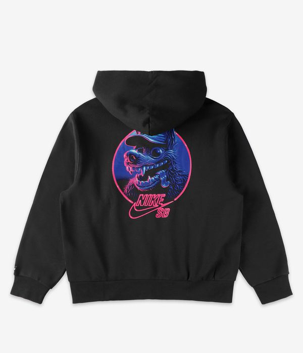 Nike SB SSNL GFX 2 Zip-Hoodie (black white)