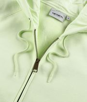 Carhartt WIP Chase Zip-Sweatshirt avec capuchon (air green gold)