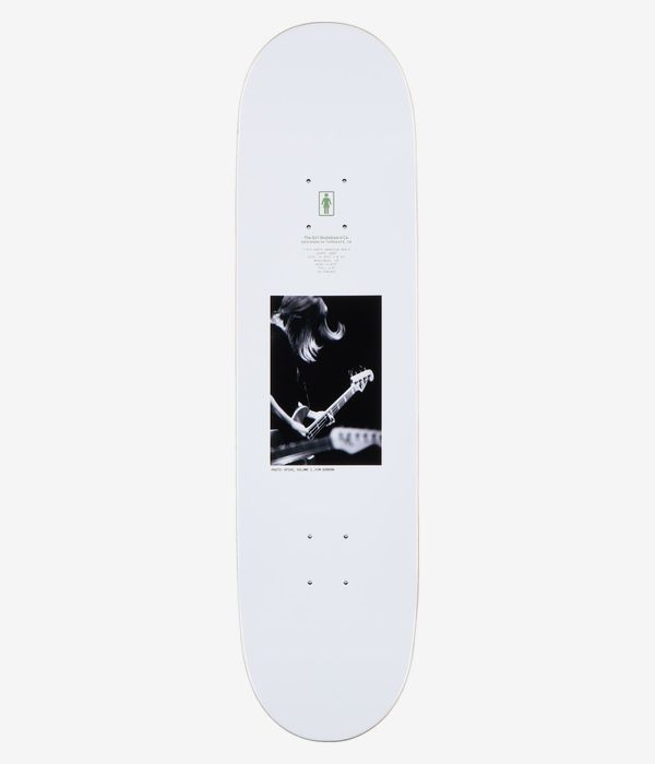 Girl Kim Gordon Spike Jonze 8.25" Skateboard Deck (black)