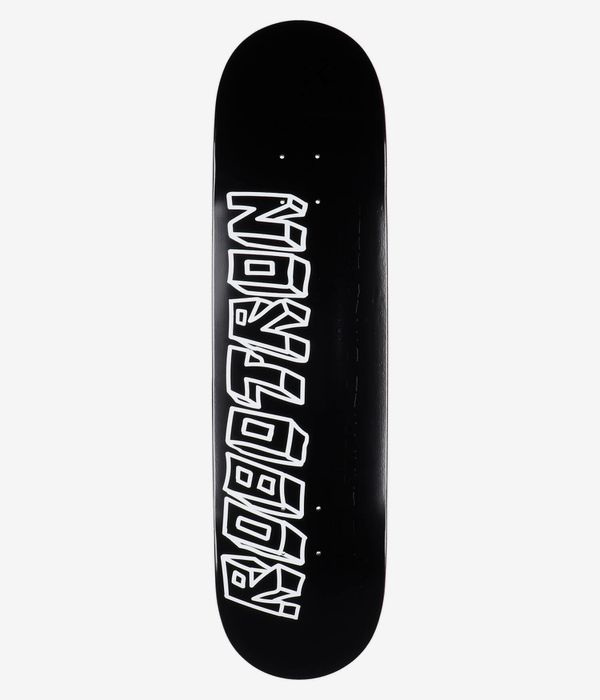 Robotron Boring Graphic 8.2" Skateboard Deck (black)