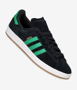 adidas Skateboarding Campus 90s ADV Shoes (core black court green white)