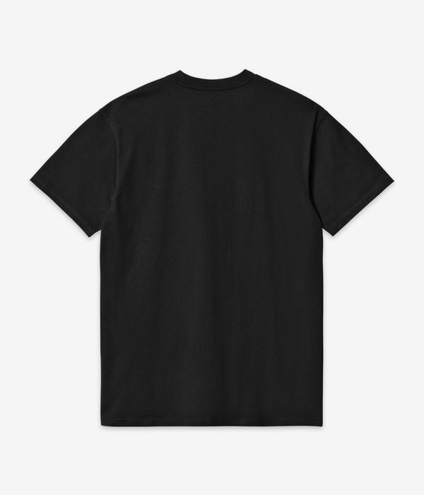 Carhartt WIP American Script Organic T-Shirt (black)