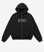 Dime Blocks Zip-Hoodie (black)