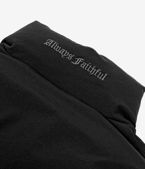 Wasted Paris Nylon Pitcher Puffer Jacket (black)