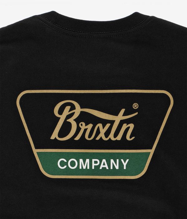 Brixton Linwood STT Camiseta (black antelope white)