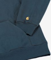 Carhartt WIP Chase sweat à capuche (duck blue gold)