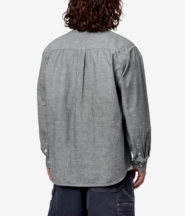 Carhartt WIP Painter Chemise (blue worn used splatter)