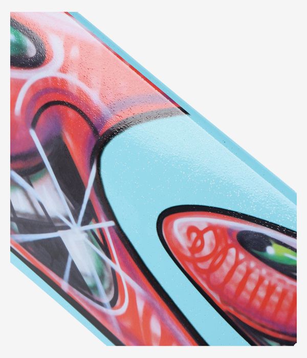 HUF x Kenny Scharf Karbombz 8.5" Planche de skateboard (teal)