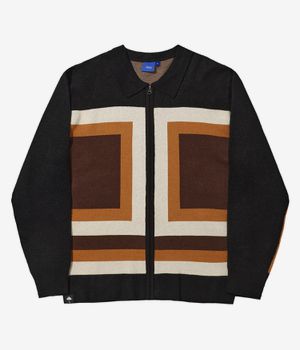 Hélas Nile Zipped Knit Polo-Shirt (multicolor)