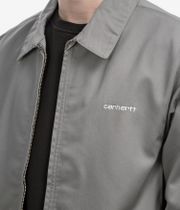 Carhartt WIP Module Script Denison Veste (yosemite white rinsed)