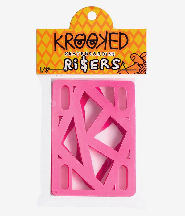 Krooked 1/8" Pads (hot pink) 2er Pack