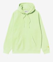Carhartt WIP Chase sweat à capuche (air green gold)
