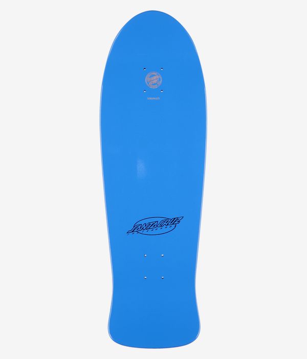 Santa Cruz Meek OG Slasher Reissue 10.1" Planche de skateboard (blue)