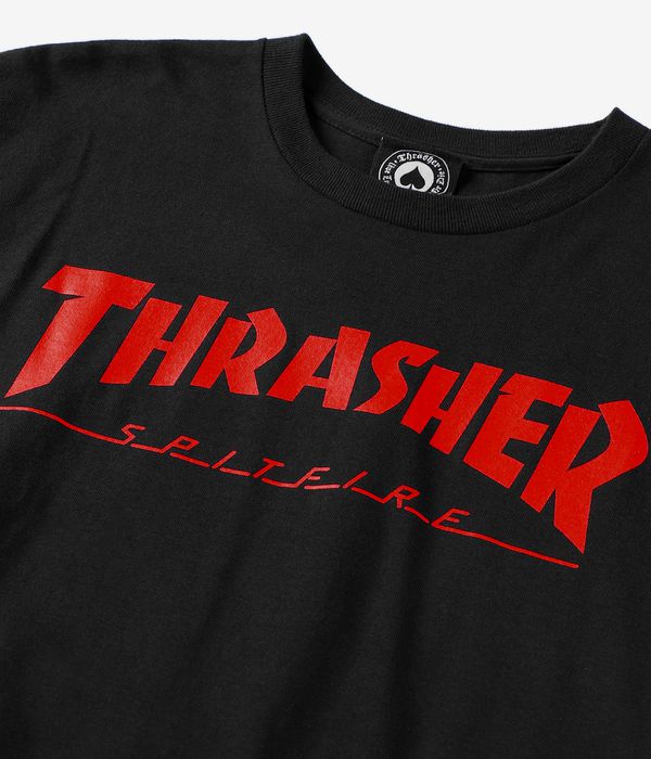 Thrasher x Spitfire Big Head Jake Camiseta (black)