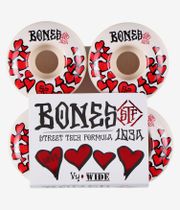 Bones STF Love V4 Rouedas (white red) 52mm 103A Pack de 4