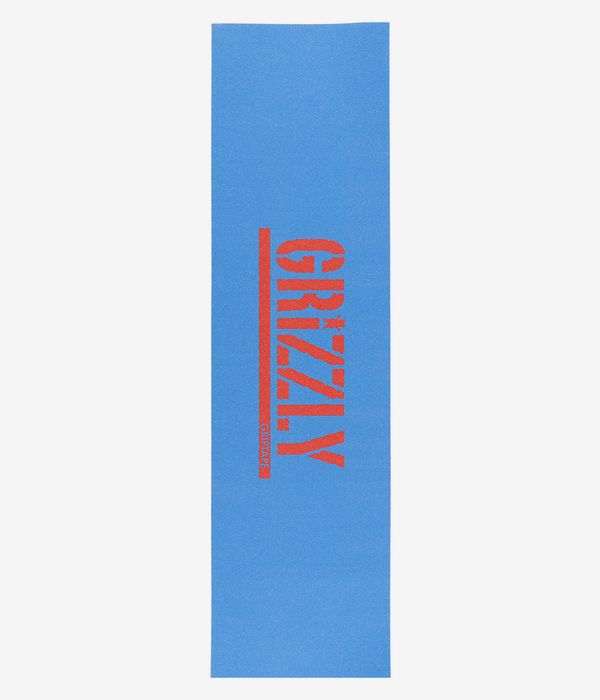 Grizzly Stamped Necessities 9" Lija (blue red)