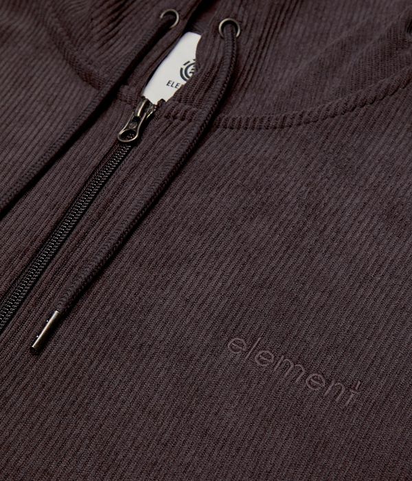 Element Lowcase Corduroy Zip-Hoodie (java)