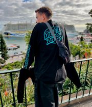 Santa Cruz Mono Vertigo Dot Camiseta de manga larga (black)