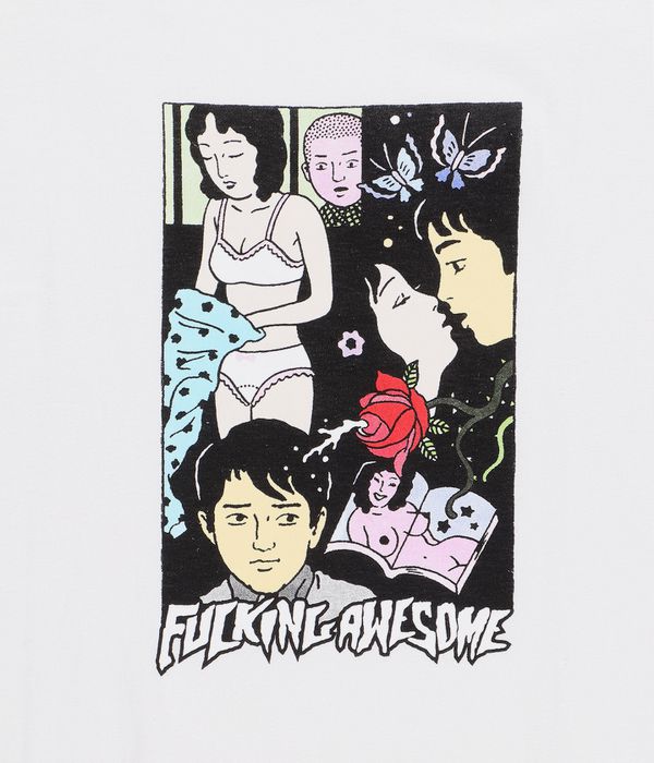 Fucking Awesome Yoyogi Park T-Shirty (white)