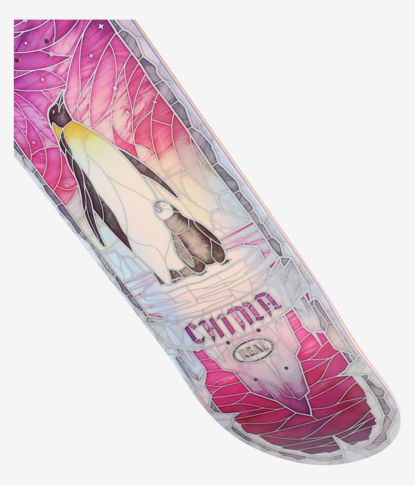 Real Chima Holographic Cathedral 8.25" Planche de skateboard (rainbow foil)