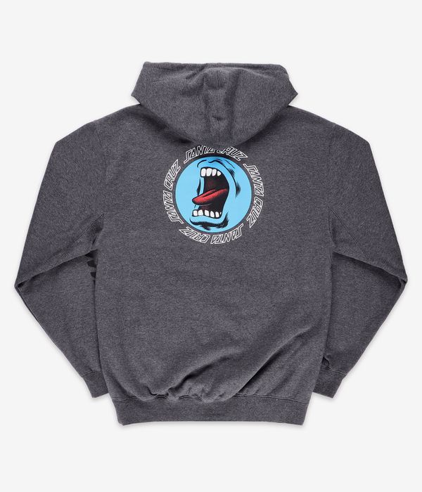 Etnies x Santa Cruz Screaming Hand Hoodie (charcoal)