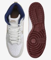 Nike SB Dunk High Pro QS BY Zapatilla (white ivory sand dune blue void)