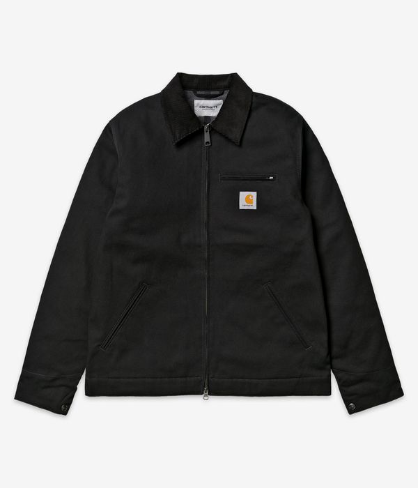 Shop Carhartt WIP Detroit Dearborn Jacket (black black rigid) online