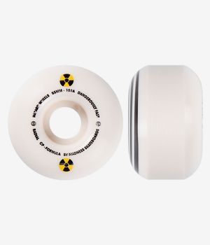Madness Hazard Swirl CP Radial Wheels (white) 55mm 101A 4 Pack