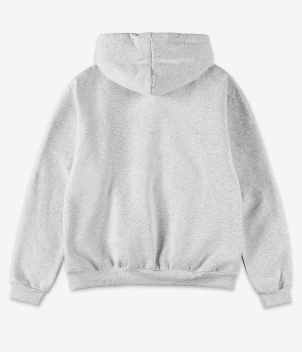 Cash Only Plaid Applique Logo Hoodie (ash)