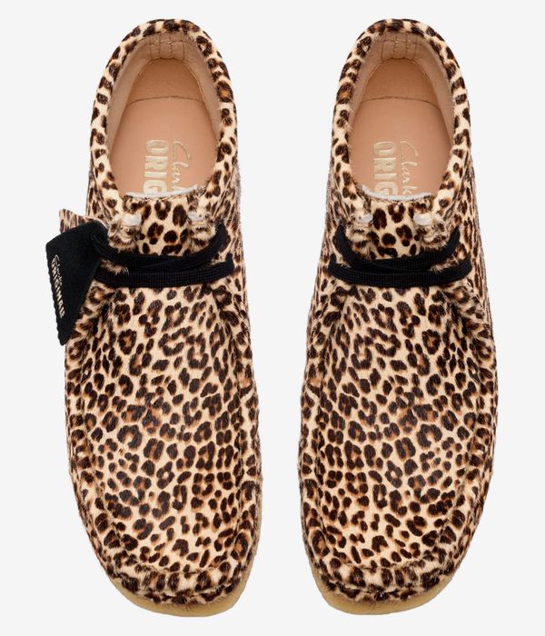 Clarks Originals Wallabee Boot Schoen (leopard print)