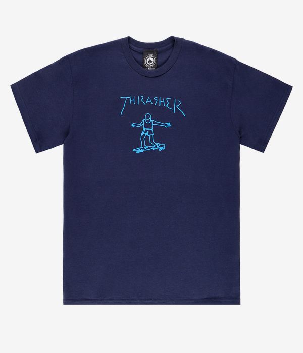 Thrasher Gonz T-Shirt (navy light blue)