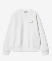 Carhartt WIP American Script Sweatshirt (white)