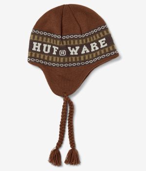HUF x Bronze 56k Flap Mütze (brown)