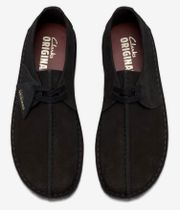 Clarks Originals Desert Trek Shoes (black suede)