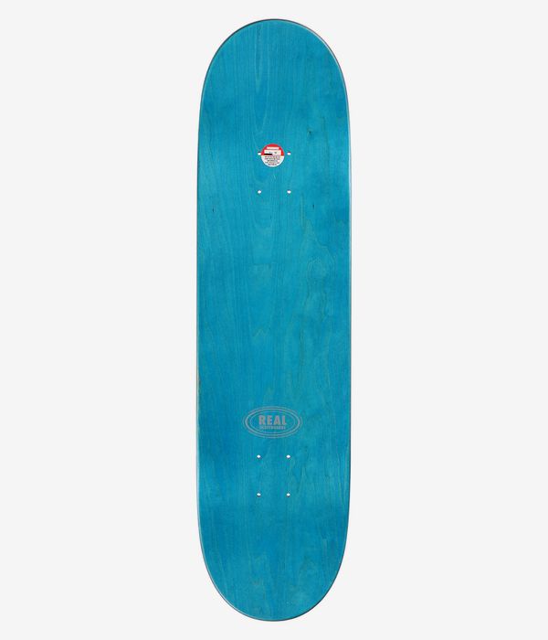 Real Team Classic Oval 8.38" Planche de skateboard (white)