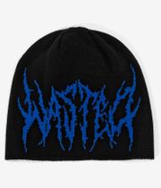 Wasted Paris Vault Reverse Brow Beanie (black white)