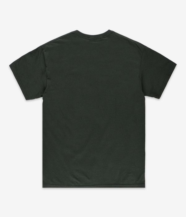 Spitfire Bighead Fill T-Shirty (forest green red)