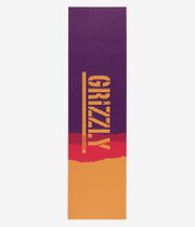 Grizzly Range Stamp 9" Griptape (purple)