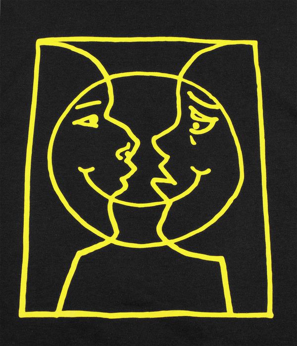 Krooked Moonsmile Ravv T-Shirt (black gold)