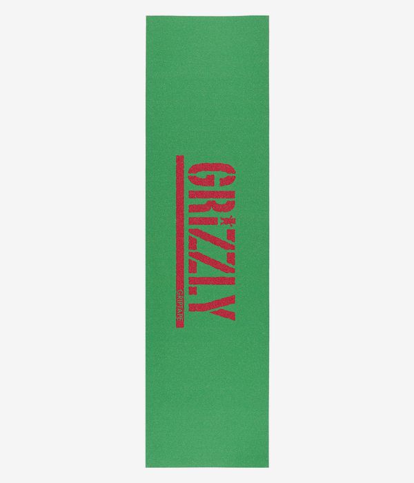 Grizzly Stamped Necessities 9" Grip Skate (green red)
